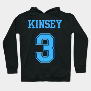 Kinsey 3 bisexual pride sports jersey (blue) Hoodie